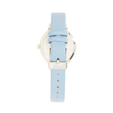 Natbyj Serendipity Light Blue Leather Strap Women Watch NAT0503