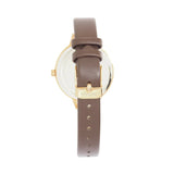 Natbyj Serendipity Brown Leather Strap Women Watch NAT0505