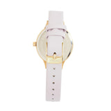 Natbyj Freedom Purple Leather Strap Women Watch NAT0707