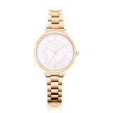 Natbyj Unity Rose Gold Stainless Steel Strap Women Watch NAT0805M