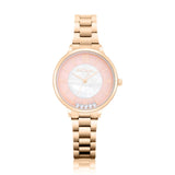 Natbyj Stargaze Rose Gold Stainless Steel Strap Women Watch NAT0907M