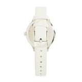 Natbyj Stargaze White Dial Cream Leather Strap Women Watch NAT0908