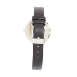 Natbyj Blossom NAT1002 Black Leather Strap Women Watch NAT1002