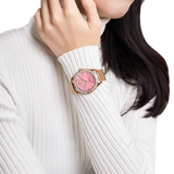 Naviforce Pink Dila & Rose Gold Milanese Strap Women Watch NF5028 RG/R