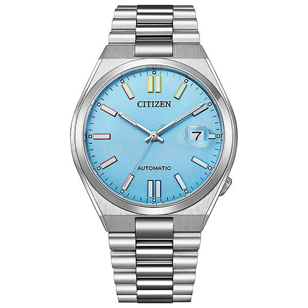 Citizen Tsuyosa Automatic Blue Dial Stainless Steel Sapphire Men's Watch NJ0151-53L