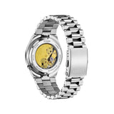 Citizen Mechanical Silver Stainless Steel Strap Men Watch NJ0151-88W