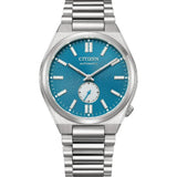 Citizen Automatic Blue Dial Silver Stainless Steel Strap Men Watch NK5010-51L