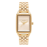 Olivia Burton Classics Rectangular Champagne & Gold Bracelet Women Watch OB16SS36