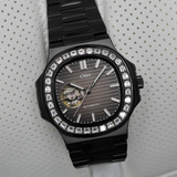 The Eclipse - CWH Collective Black Stainless Steel Strap Men Watch PP-MOD-M9