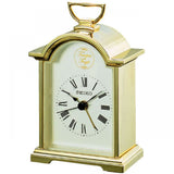 Seiko Clock Carriage Mantel Alarm Clock QHE004G