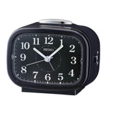 Seiko Clock Black Dial & Resin Case QHK060J