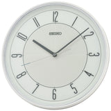 Seiko White Dial Round Wall Clock QXA816W