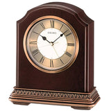 Seiko Clock Wooden Mantel Clock QXE018B