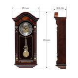 Seiko Alder Wood Pendulum Clock QXH004B