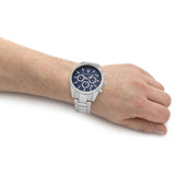 Maserati Attrazione Blue Dial Silver Stainless Steel Strap Men Watch R8853151005