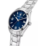 Maserati Attrazione Blue Dial Silver Stainless Steel Strap Men Watch R8853151013