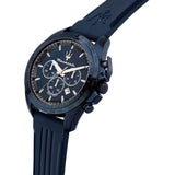 Maserati Sport Chronograph Blue Rubber Strap Men Watch R8871612042