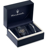 Maserati Successo Blue Stainless Steel Strap Men Watch R8873621042