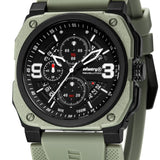 Infantry Revolution Series The Chrono Master Silicone Strap Men Watch REVO-CHR-02-V3