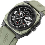 Infantry Revolution Series The Chrono Master Silicone Strap Men Watch REVO-CHR-02-V3