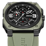 Infantry Revolution Series The Chrono Master Silicone Strap Men Watch REVO-CHR-02-V3