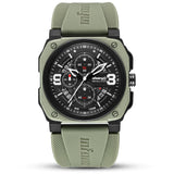 Infantry Revolution Series The Chrono Master Silicone Strap Men Watch REVO-CHR-02-V3