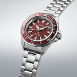 Seiko Prospex Samurai Automatic Red Dial Stainless Steel Men's Watch SRPL11K1