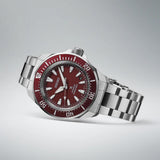 Seiko Prospex Samurai Automatic Red Dial Stainless Steel Men's Watch SRPL11K1