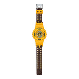 Casio G-Shock & Baby-G Pair Model Digital-Analogue Yellow Resin Strap Watch SLV-22A-9A-P