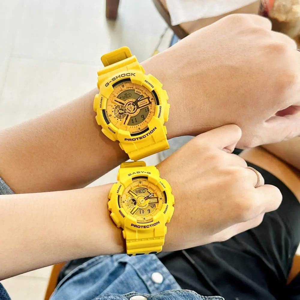 Casio baby hot sale g yellow