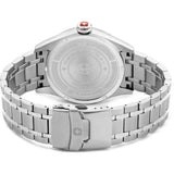 Swiss Military Hanowa Thunderbolt Blue Dial Silver Stainless Steel Strap Men Watch SMWGH0000802