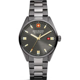 Swiss Military Hanowa Roadrunner Black Stainless Steel Strap Men Watch SMWGH2200141