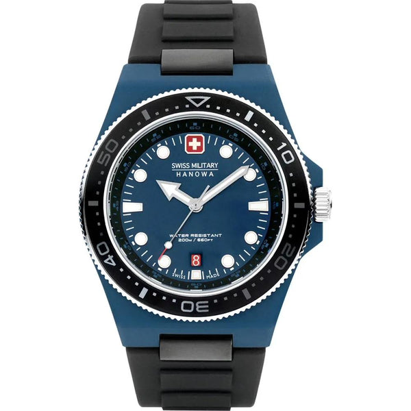 Swiss Military Hanowa Ocean Pioneer Rubber Strap Men Watch SMWGN0001184