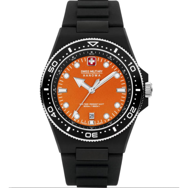 Swiss Military Hanowa Ocean Pioneer Rubber Strap Men Watch SMWGN0001187