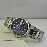 Seiko 5 Blue Dial Silver Stainless Steel Strap Unisex Watch SNKC51J1P