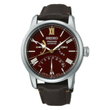 Seiko Presage Limited Edition Brown Leather Strap Men Watch SPB395J1