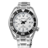 Seiko Prospex White Dial Silver Stainless Steel Strap Men Watch SPB427J1