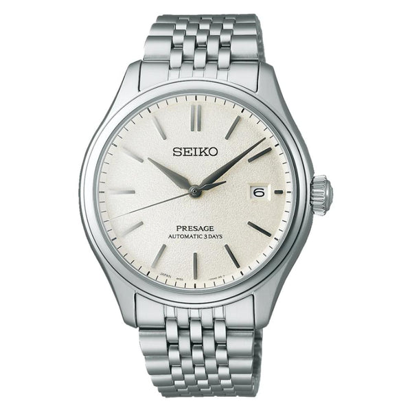 Seiko Presage Automatic Date Display Stainless Steel Men's Watch SPB463J1