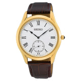 Seiko Classic Brown Leather Strap Men Watch SRK050P1P