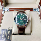 SEIKO PRESAGE SRPD37J1 COCKTAIL TIME MOCKINGBIRD GREEN MEN'S WATCH