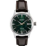 SEIKO PRESAGE SRPD37J1 COCKTAIL TIME MOCKINGBIRD GREEN MEN'S WATCH