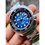 Seiko Prospex Sea Blue Dial Silver Stainless Steel Strap Men Watch SRPE39K1P