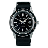 Seiko Presage Automatic Black Nylon Strap Men's Watch SRPG09J1P