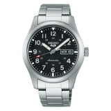 Seiko 5 Sports Black Dial Stainless Steel Men's Watch SRPG27K1P