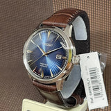 Seiko Presage Automatic Brown Leather Strap Men Watch SRPK15J1