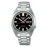 Seiko 5 Automatic Black Dial Stainless Steel Men' Watch SRPK89K1