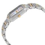 Seiko Solar Two-Tone Stainless Steel Strap Women Watch SUP466P1