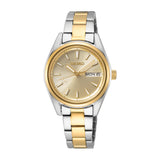 Seiko Classic Two-Tone Stainless Steel Strap Women Watch SUR354P1P