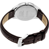 Seiko Classic Brown Leather Strap Women Watch SUR427P1P