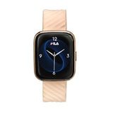 Fila Peachy Pink Collection with Black Strap Smart Watch SW/40G.APEC